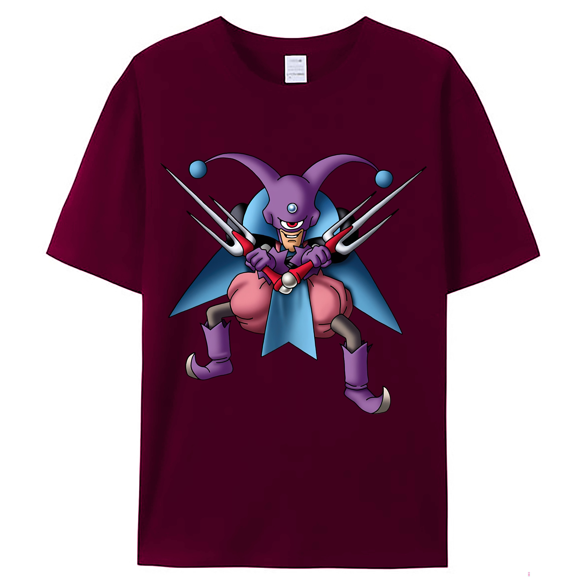 （画像用） ドラゴンクエスト Doragon Kuesuto Dragon Quest レディースカジュアルプリントTシャツ（綿100％）